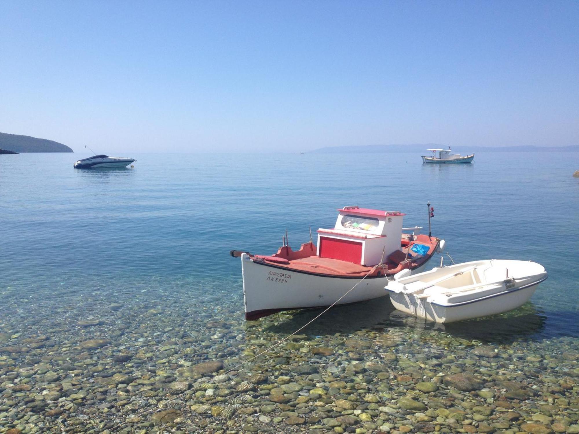 Апартаменты Agali 2 Superior Mezonet Front Of The Sea Акрогиали Экстерьер фото